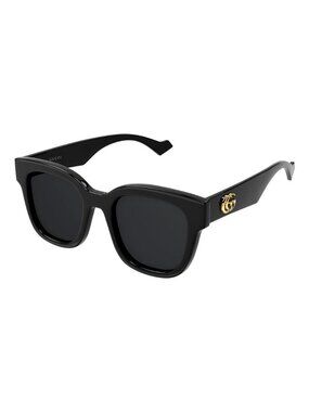 New Gucci Unisex Sunglasses Black Square Multicolor Lens Acetate Frame GG0998S